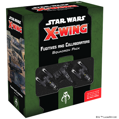 Star Wars: X-Wing (Second Edition) - Fugitives and Collaborators Squadron Pack