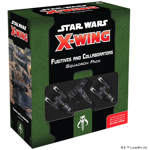 Star Wars: X-Wing (Second Edition) - Fugitives and Collaborators Squadron Pack