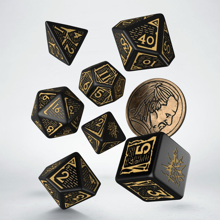 The Witcher Dice Set: Vesemir - The Sword Master (Q-Workshop) (SWVE02)