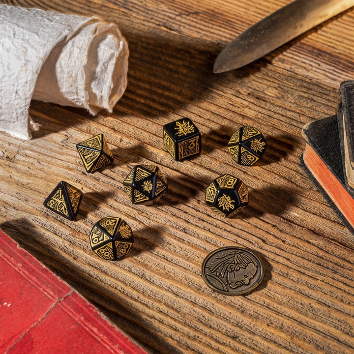 The Witcher Dice Set: Vesemir - The Sword Master (Q-Workshop) (SWVE02)