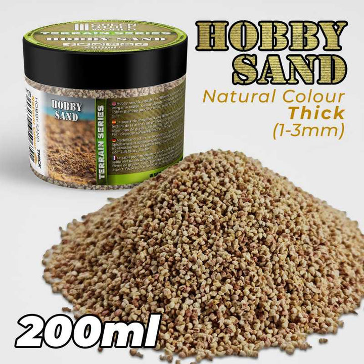 Thick Hobby Sand - Natural 200ml (Green Stuff World)