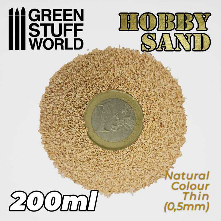 Thin Hobby Sand - Natural 200ml (Green Stuff World)