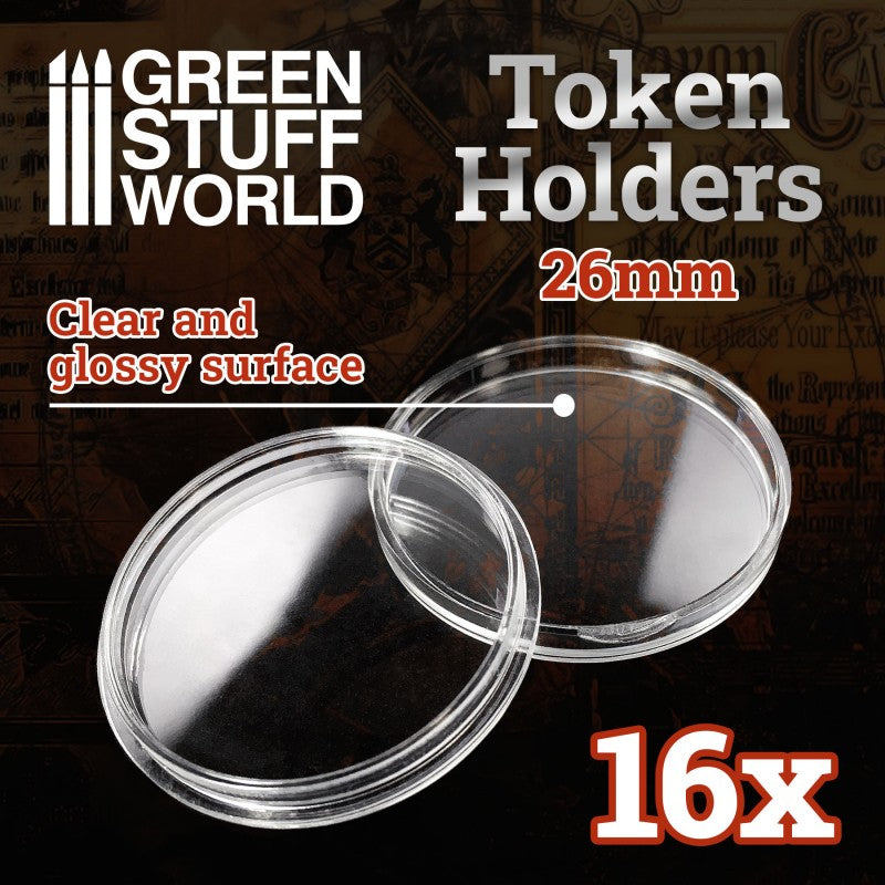 Token Holders 26mm (Green Stuff World)