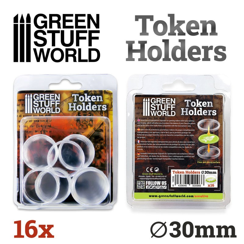 Token Holders 30mm (Green Stuff World)