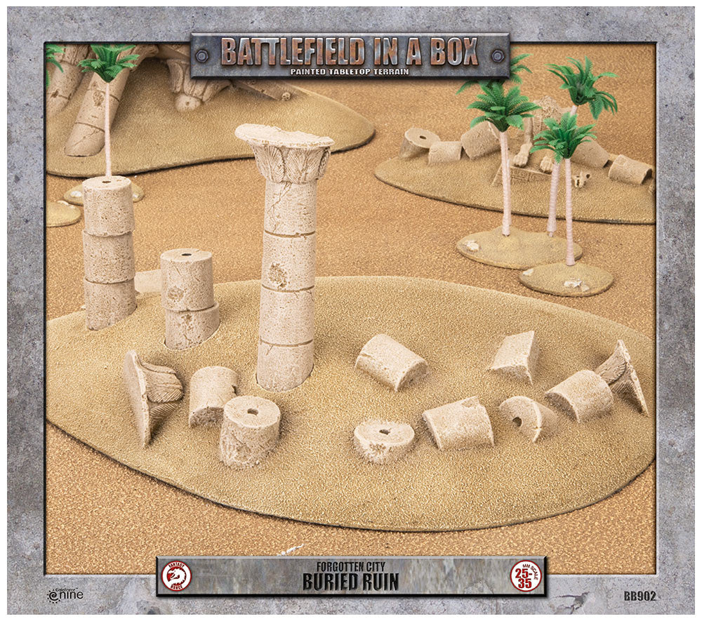 Battlefield in a Box: Forgotten City - Buried Ruin (x1) - 30mm (BB902)