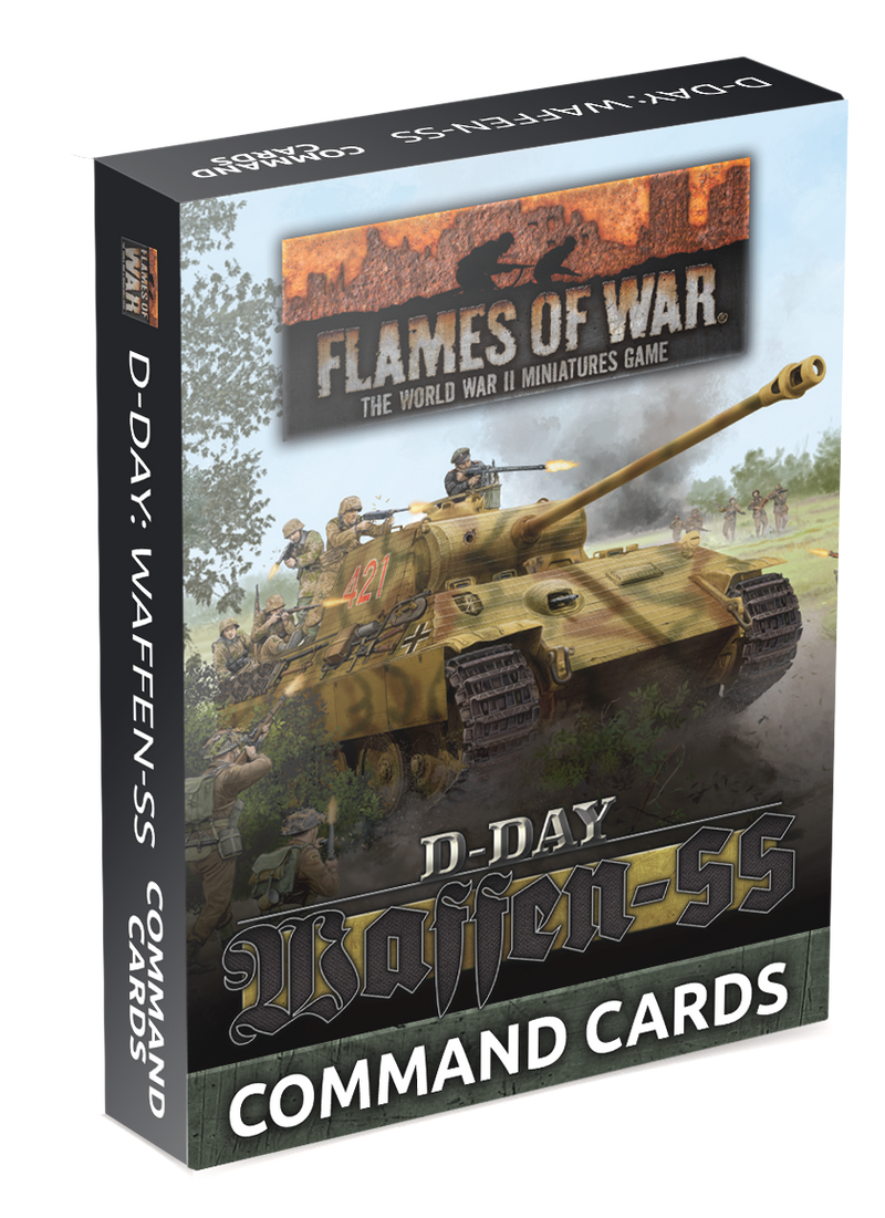 Flames of War: Waffen-SS Command Card Pack (47 cards) (FW265C)