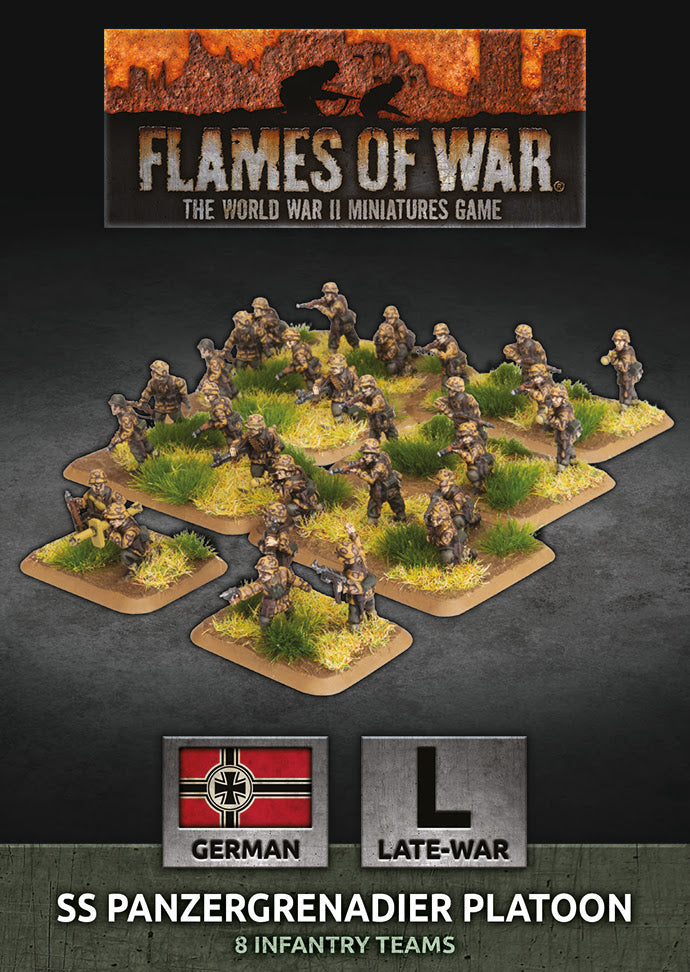 Flames of War: SS Panzergrenadier Platoon (GBX141)