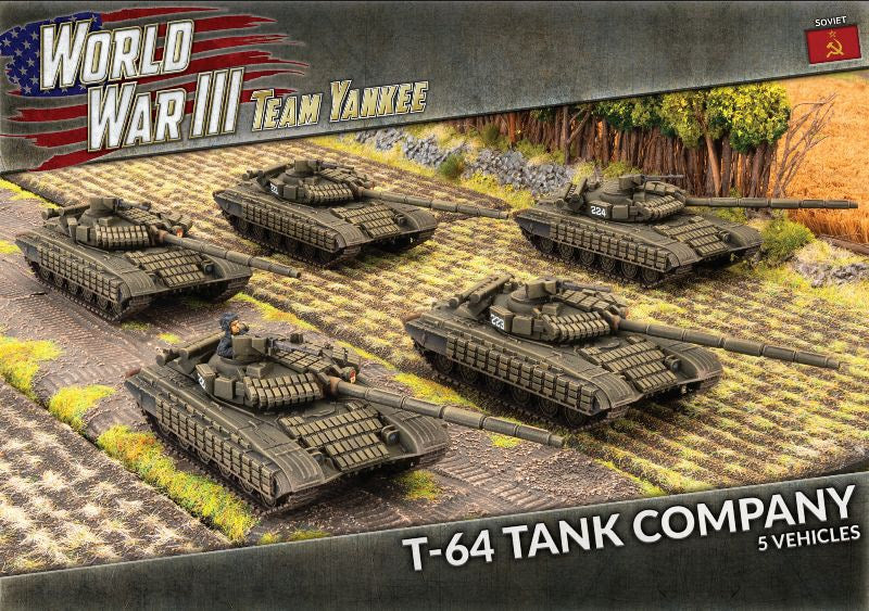 World War III: Team Yankee - T-64 Tank Company (TSBX30)