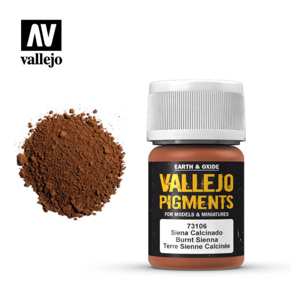 Vallejo Pigments: Burnt Sienna (73.106)