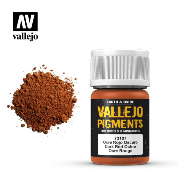 Vallejo Pigments: Dark Red Ochre (73.107)