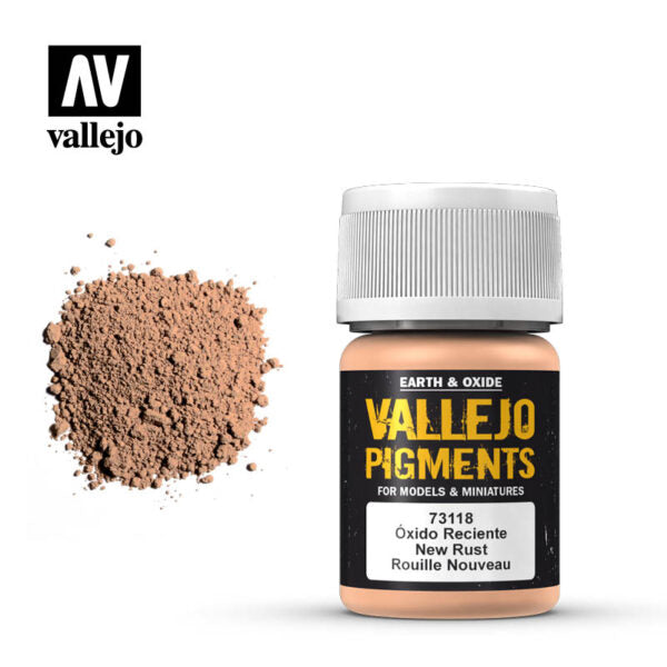 Vallejo Pigments: New Rust (73.118)