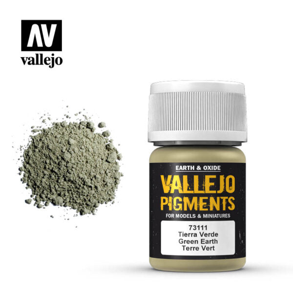 Vallejo Pigments: Green Earth (73.111)