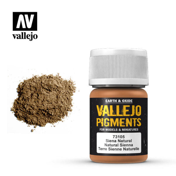 Vallejo Pigments: Natural Sienna (73.105)