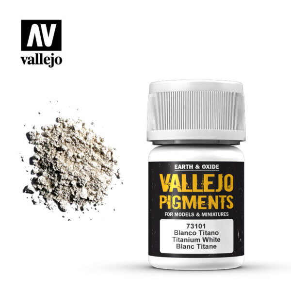 Vallejo Pigments: Titanium White (73.101)