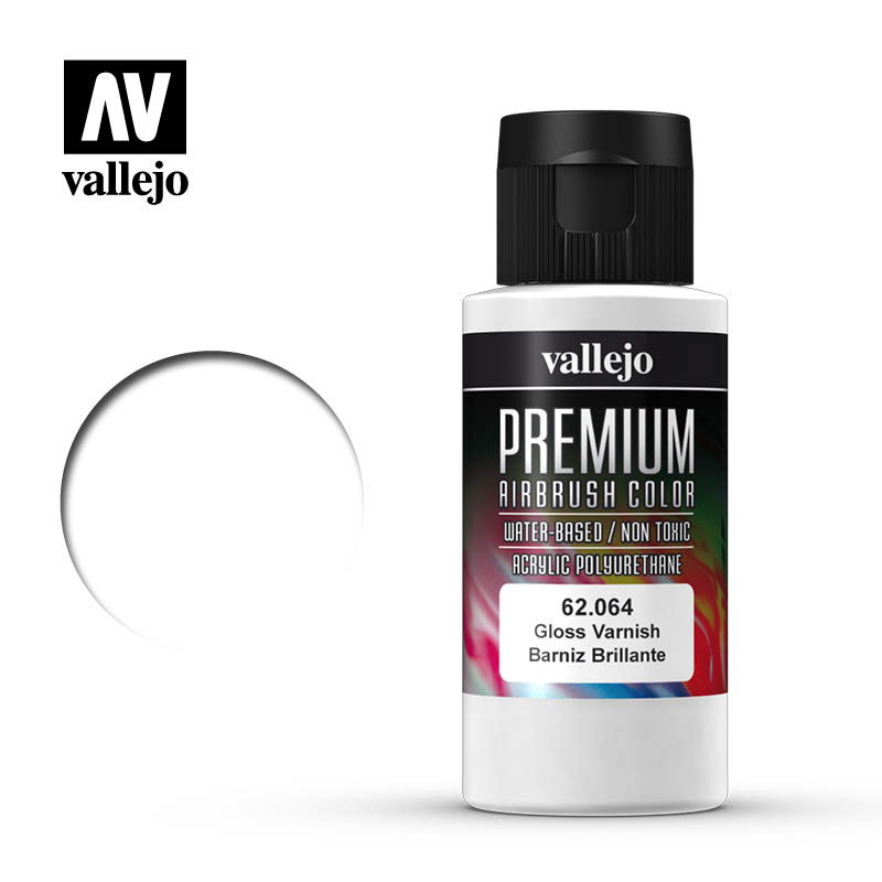 Vallejo Premium Airbrush: Gloss Varnish (62.064)