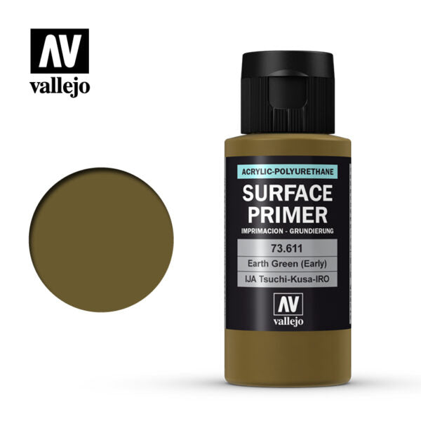 Vallejo Surface Primer: Earth Green (Early) (73.611)