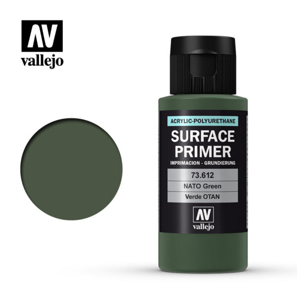 Vallejo Surface Primer: NATO Green (73.612)