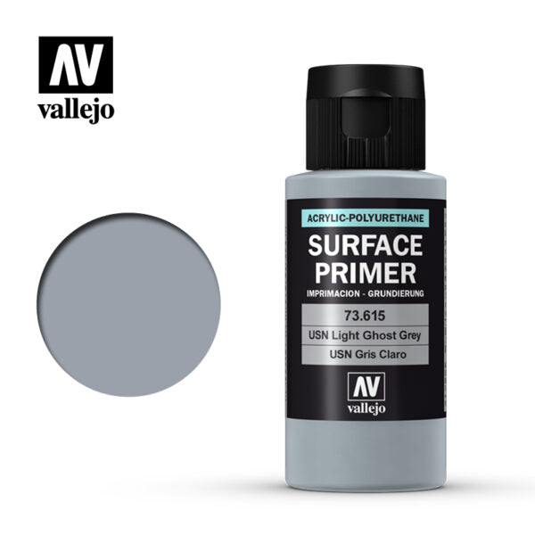 Vallejo Surface Primer: USN Light Ghost Grey (73.615)
