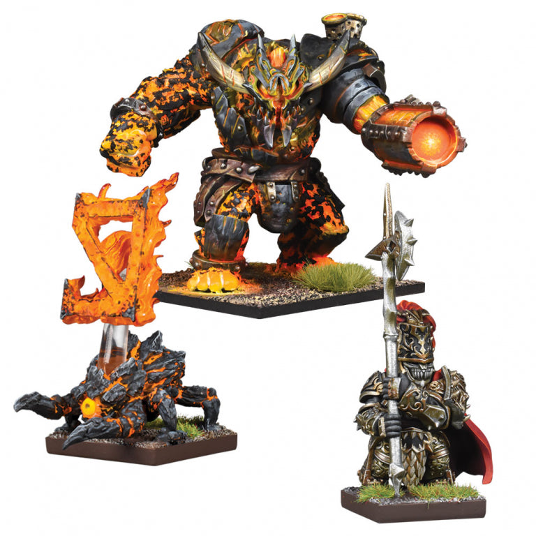 Kings of War Vanguard: Abyssal Dwarf Warband Booster