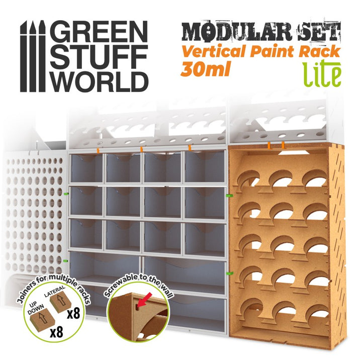 Vertical Paint Organiser 30ml - LITE (Green Stuff World)