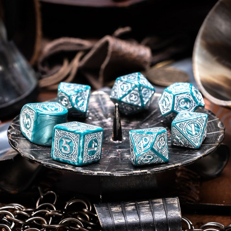 Viking Modern Dice Set: Mjolnir (Q-Workshop) (RVIK05)