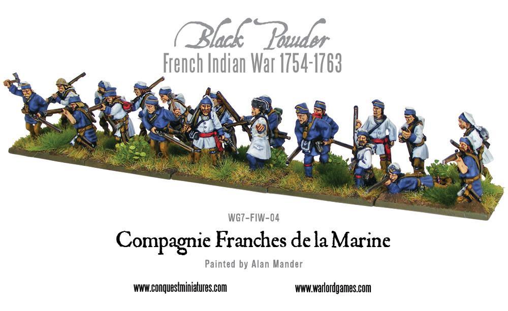 Black Powder: French Compagnie de la Marine boxed set