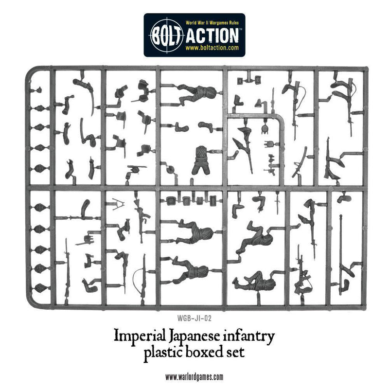 Bolt Action: Imperial Japanese infantry plastic boxed set