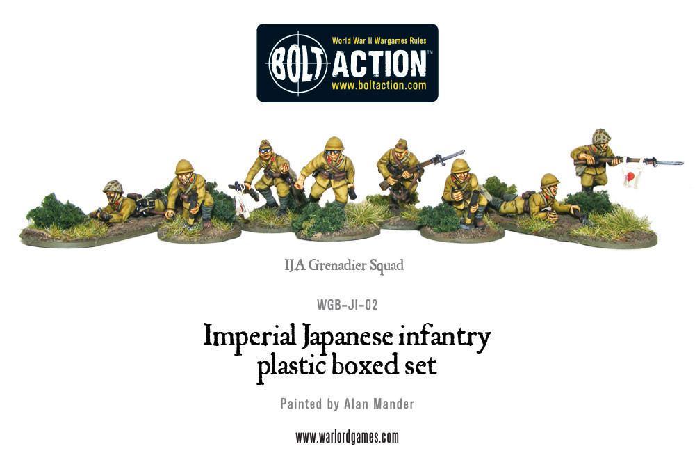 Bolt Action: Imperial Japanese infantry plastic boxed set