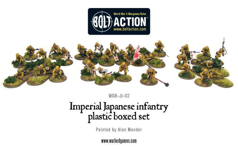 Bolt Action: Imperial Japanese infantry plastic boxed set