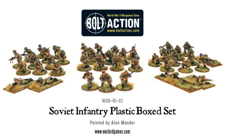 Bolt Action: Soviet Infantry plastic box set