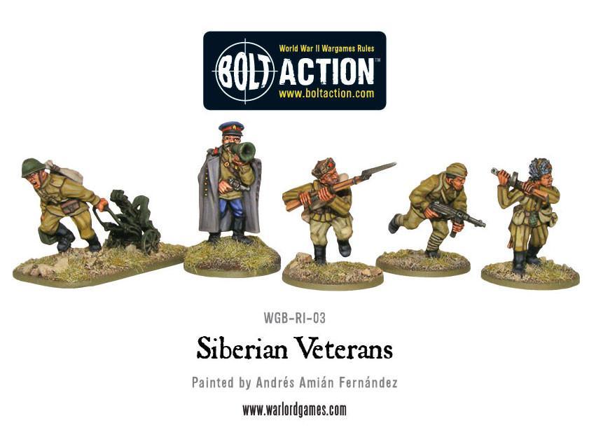 Bolt Action: Siberian Veterans boxed set