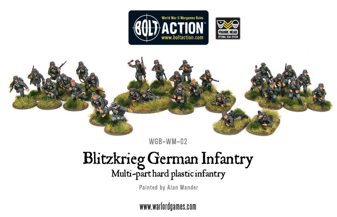 Bolt Action: Blitzkrieg German Infantry plastic boxed set