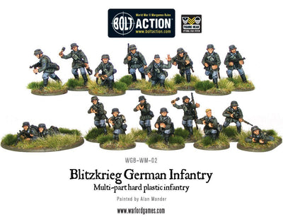 Bolt Action: Blitzkrieg German Infantry plastic boxed set