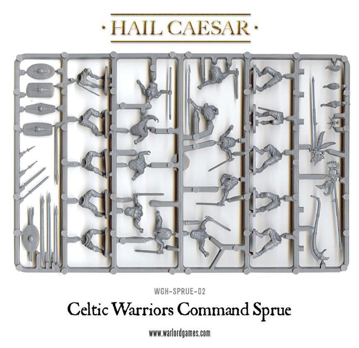 Hail Caesar: Ancient Celts - Celtic Warriors plastic boxed set