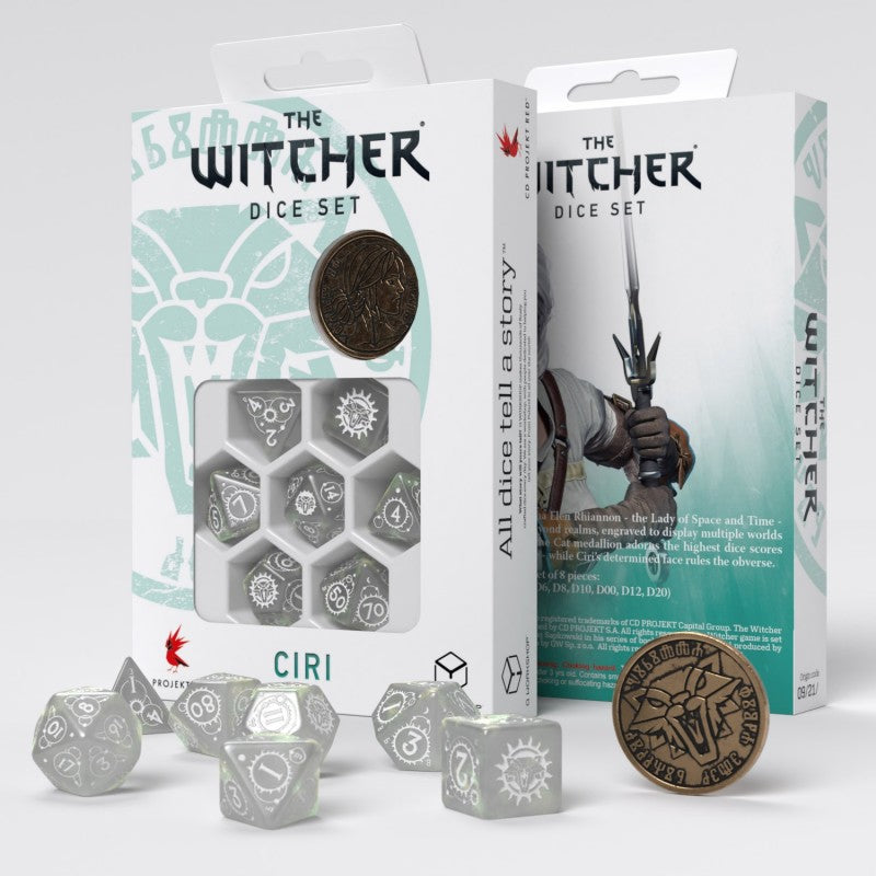 The Witcher Dice Set: Ciri - The Lady of Space and Time (Q-Workshop) (SWCI02)