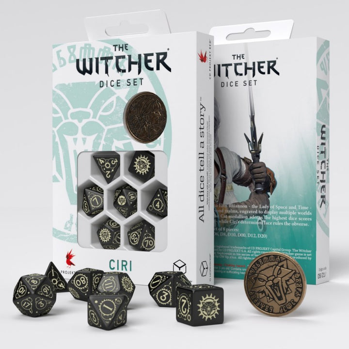The Witcher Dice Set: Ciri - The Zireael (Q-Workshop) (SWCI03)