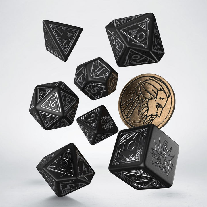 The Witcher Dice Set: Geralt - Silver Sword (Q-Workshop) (SWGE04)