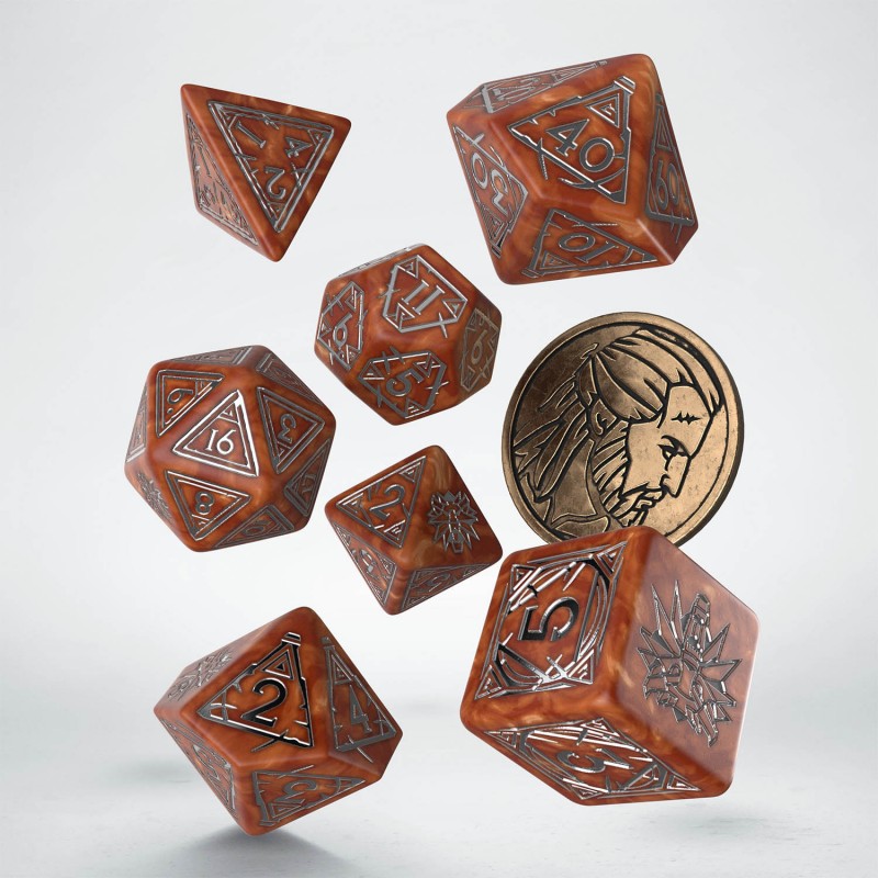 The Witcher Dice Set. Geralt  - The Monster Slayer (Q-Workshop) (SWGE02)