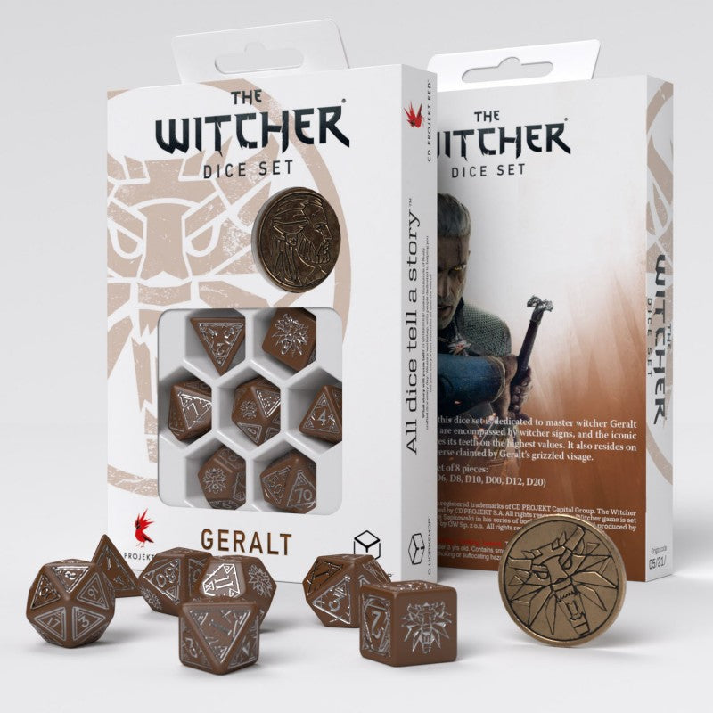 The Witcher Dice Set. Geralt  - Roach&
