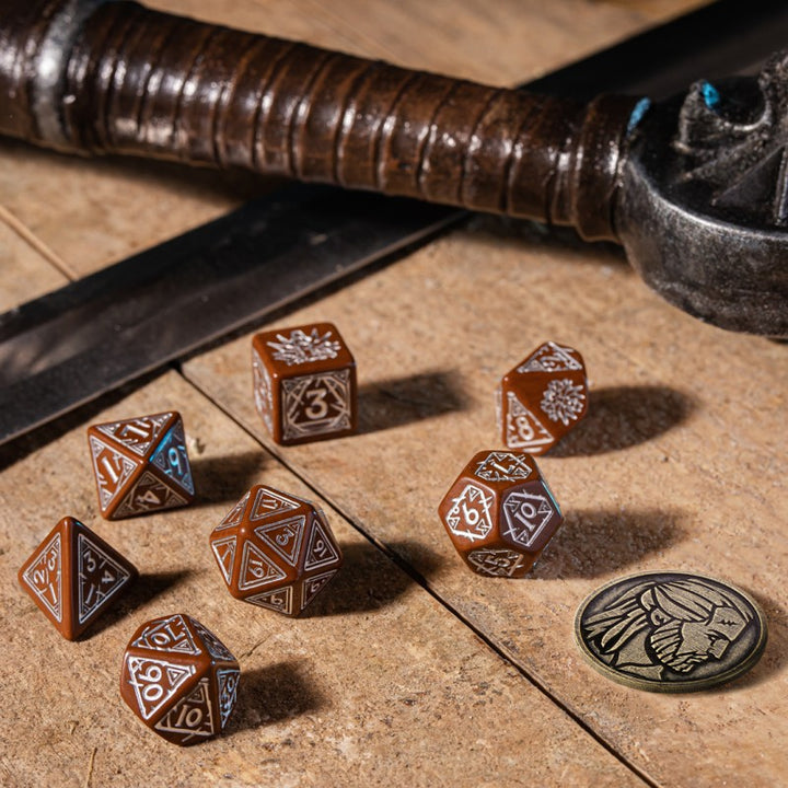 The Witcher Dice Set. Geralt  - Roach's Companion (Q-Workshop) (SWGE3V)