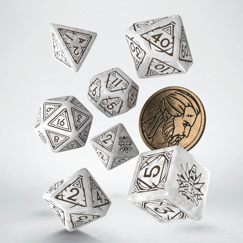 The Witcher Dice Set. Geralt - The White Wolf (Q-Workshop) (SWGE01)