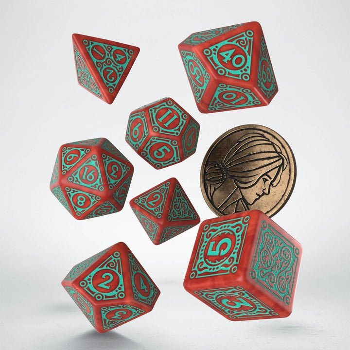The Witcher Dice Set: Triss - Merigold the Fearless (Q-Workshop) (SWTR4K)