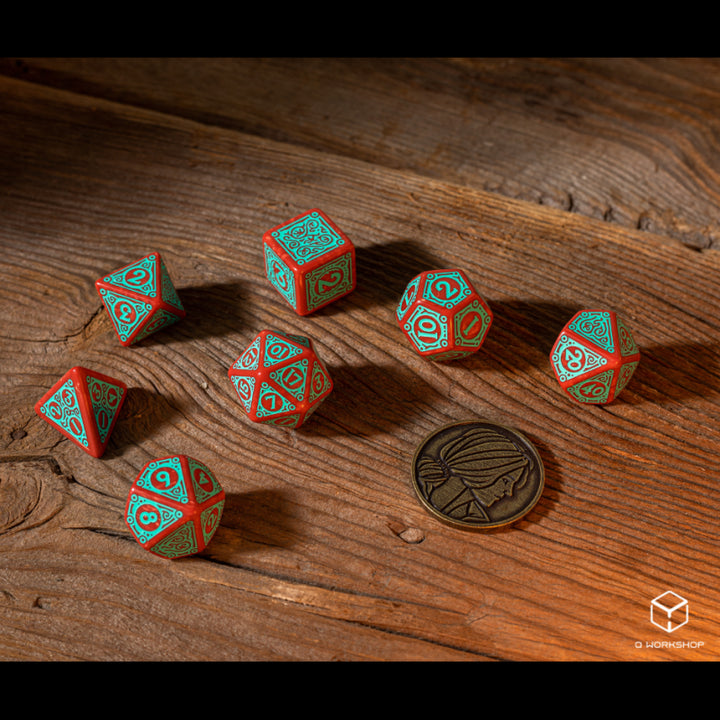 The Witcher Dice Set: Triss - Merigold the Fearless (Q-Workshop) (SWTR4K)