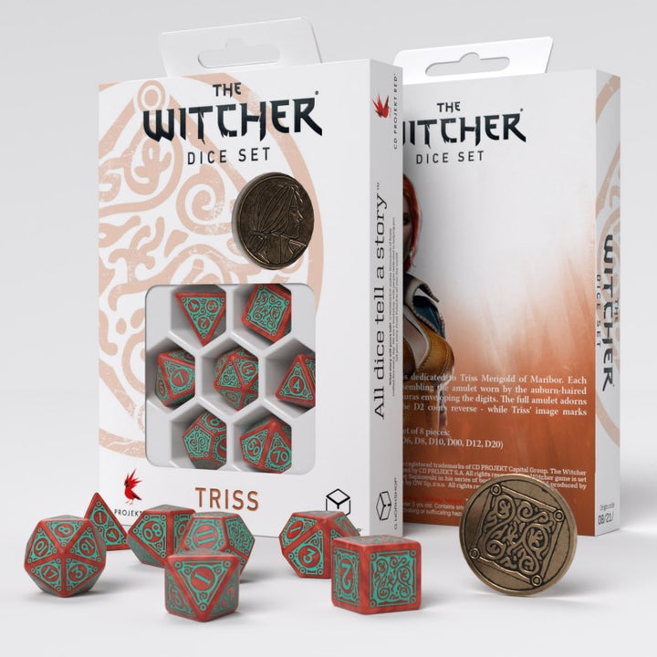 The Witcher Dice Set: Triss - Merigold the Fearless (Q-Workshop) (SWTR4K)