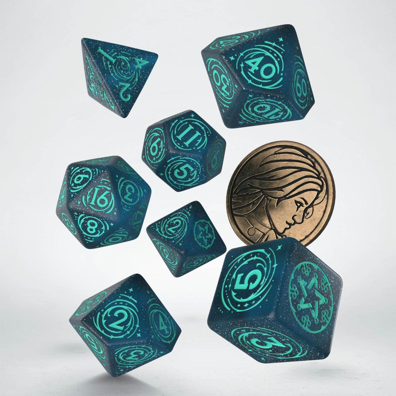 The Witcher Dice Set: Yennefer - Sorceress Supreme (Q-Workshop) (SWYE01)