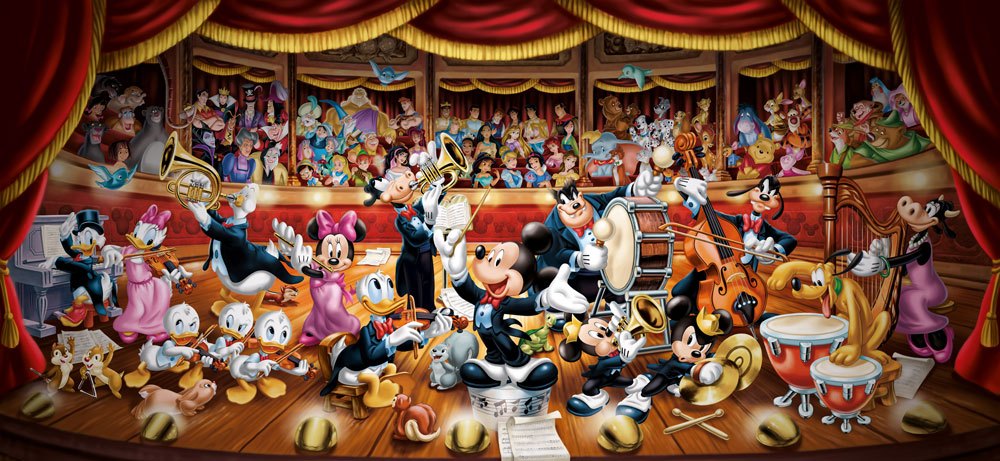 Disney Masterpiece Puzzle Orchestra (13.200 brikker)