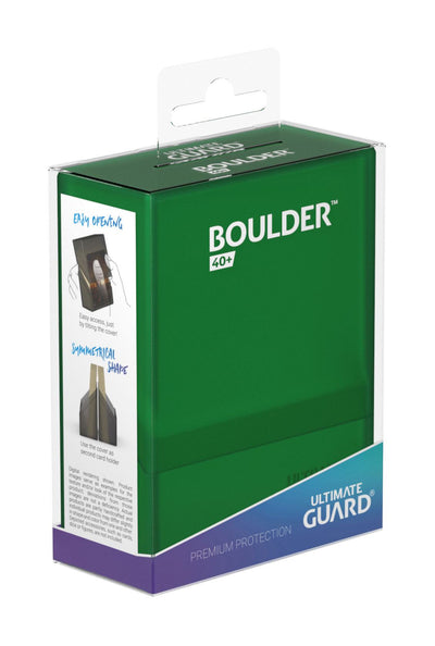 Ultimate Guard Boulder™ Deck Case 40+ Standard Size Emerald