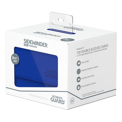 Ultimate Guard Sidewinder 100+ XenoSkin Monocolor Blue