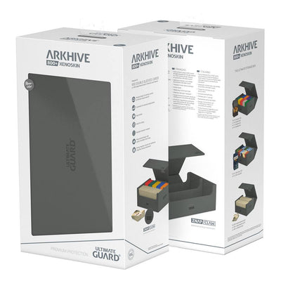 Ultimate Guard Arkhive 800+ XenoSkin Monocolor Grey