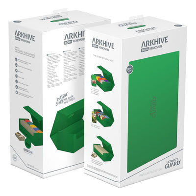 Ultimate Guard Arkhive 800+ XenoSkin Monocolor Green